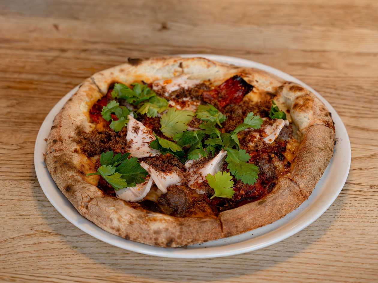 Fabbrica meat pizza