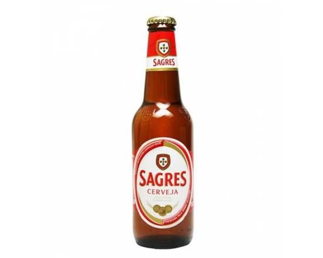 Cerveja Sagres Branca