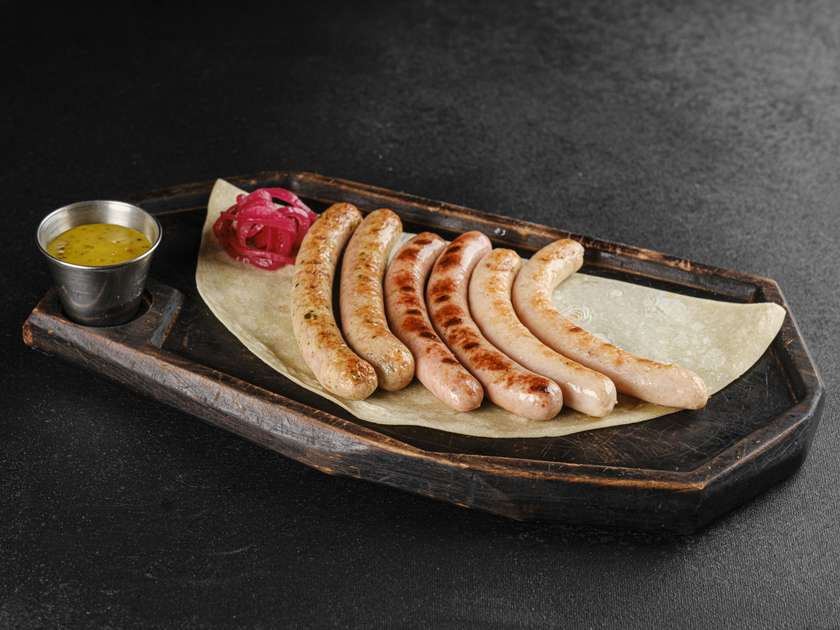 Trio of signature sausages