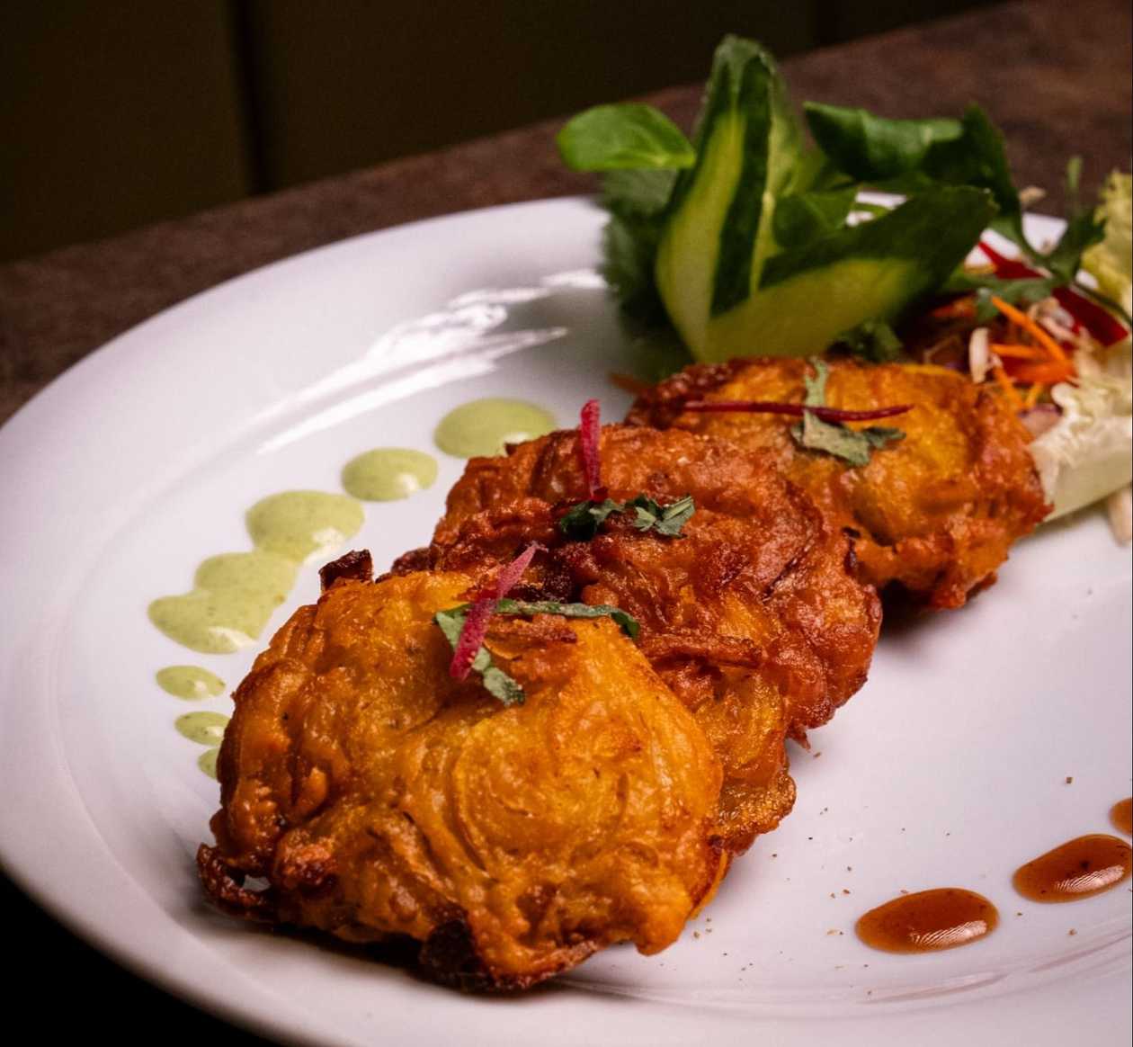 Cibulové Bhaji - VEGAN