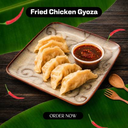Fried Chicken Gyoza