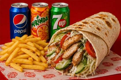 Vištienos kebabas komplektas