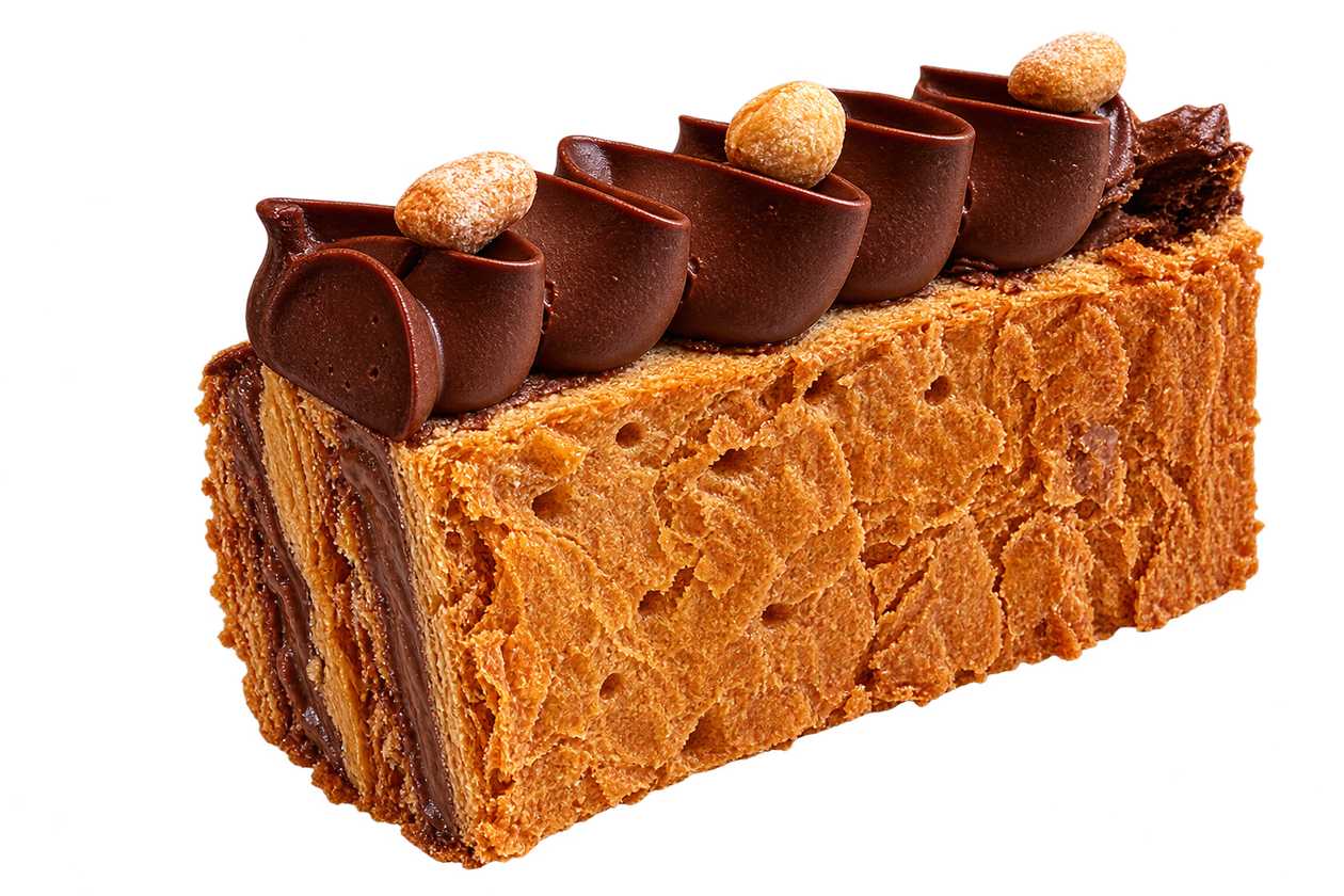 Napoleon cu ciocolată