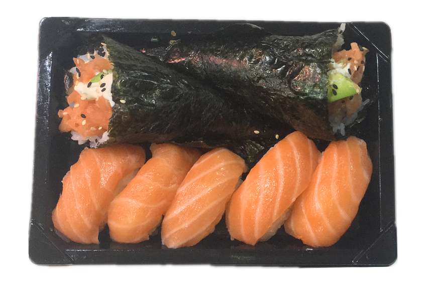1027: Temaki and Nigiri 7 Pcs.