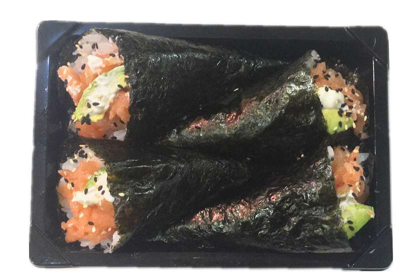 1025: Salmon Temaki 4 Units