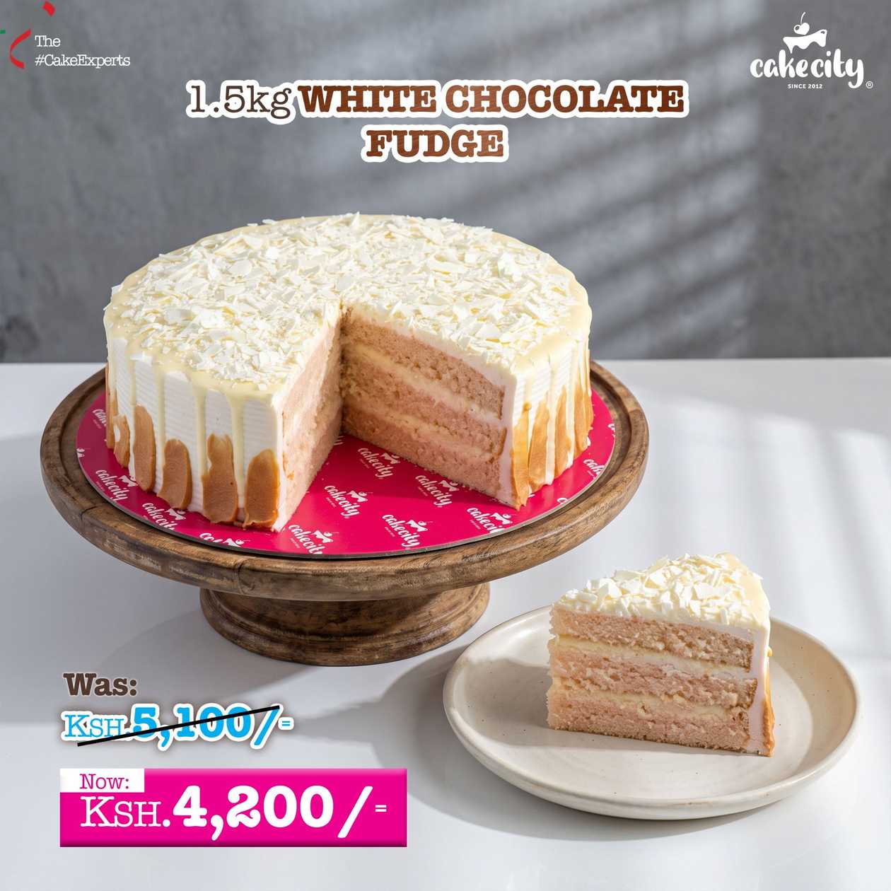 White Chocolate Fudge  (1.5kg)