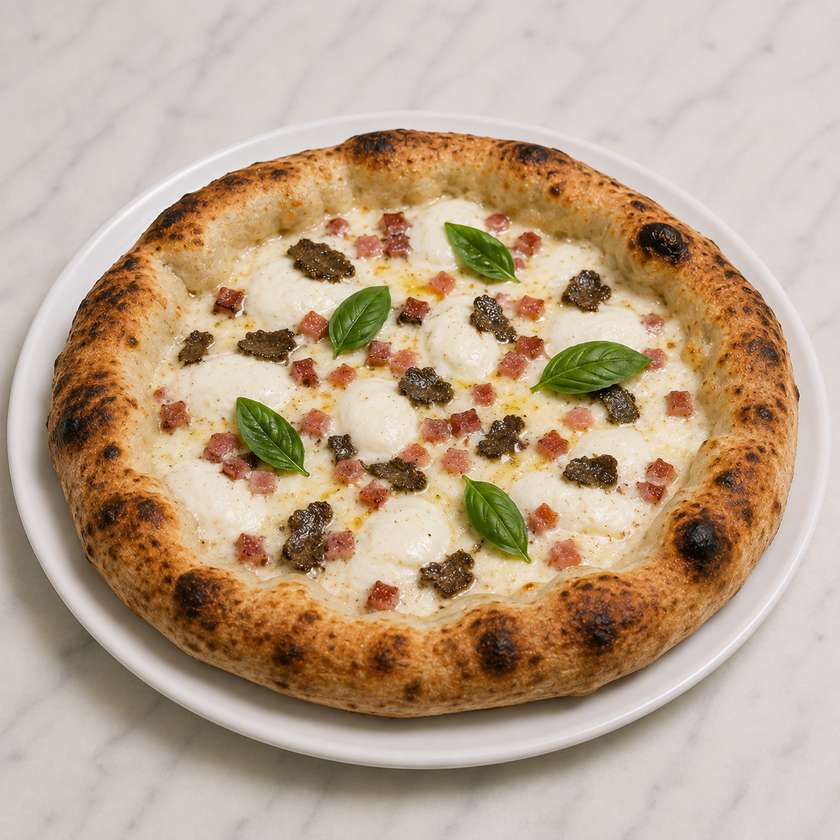 PIZZA No. 12 - TARTUFO E PANCETTA