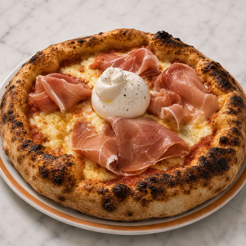 Pizza No. 16 - PROSCIUTTO CON BURRATINA