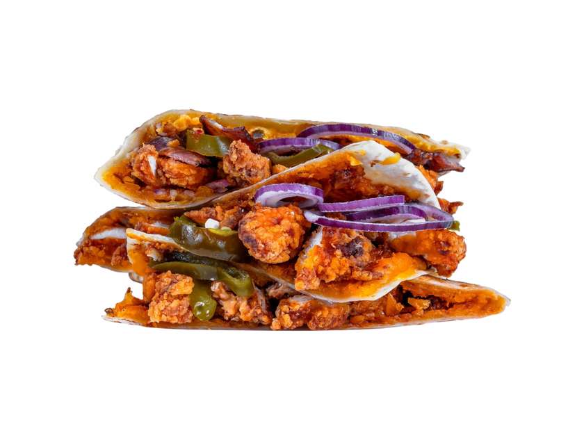 Crispy Bacon Quesadilla