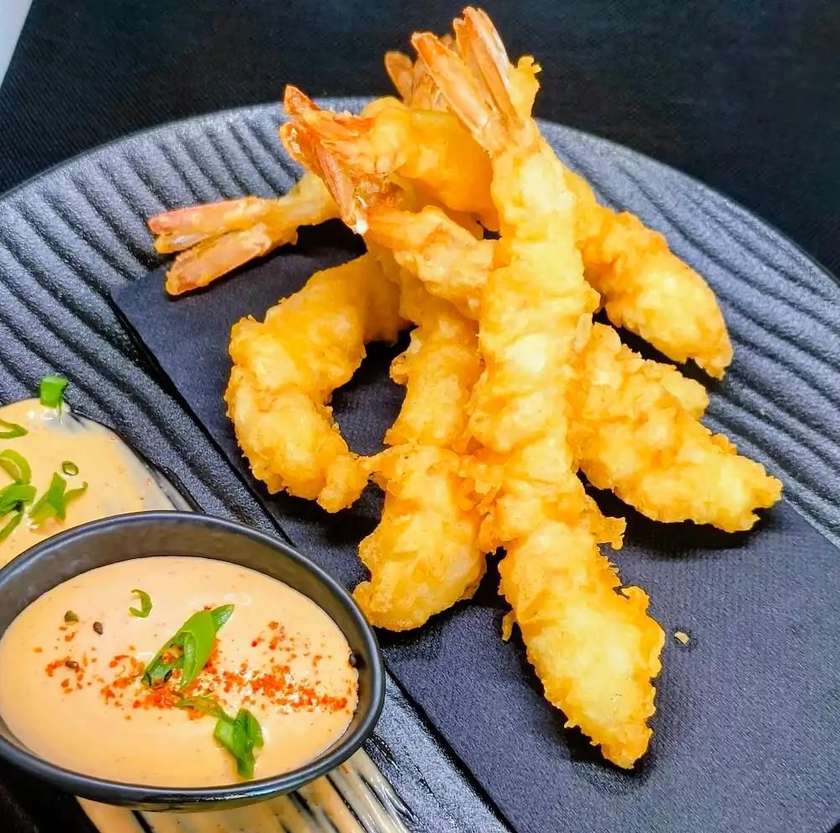 Tempura z krewetek