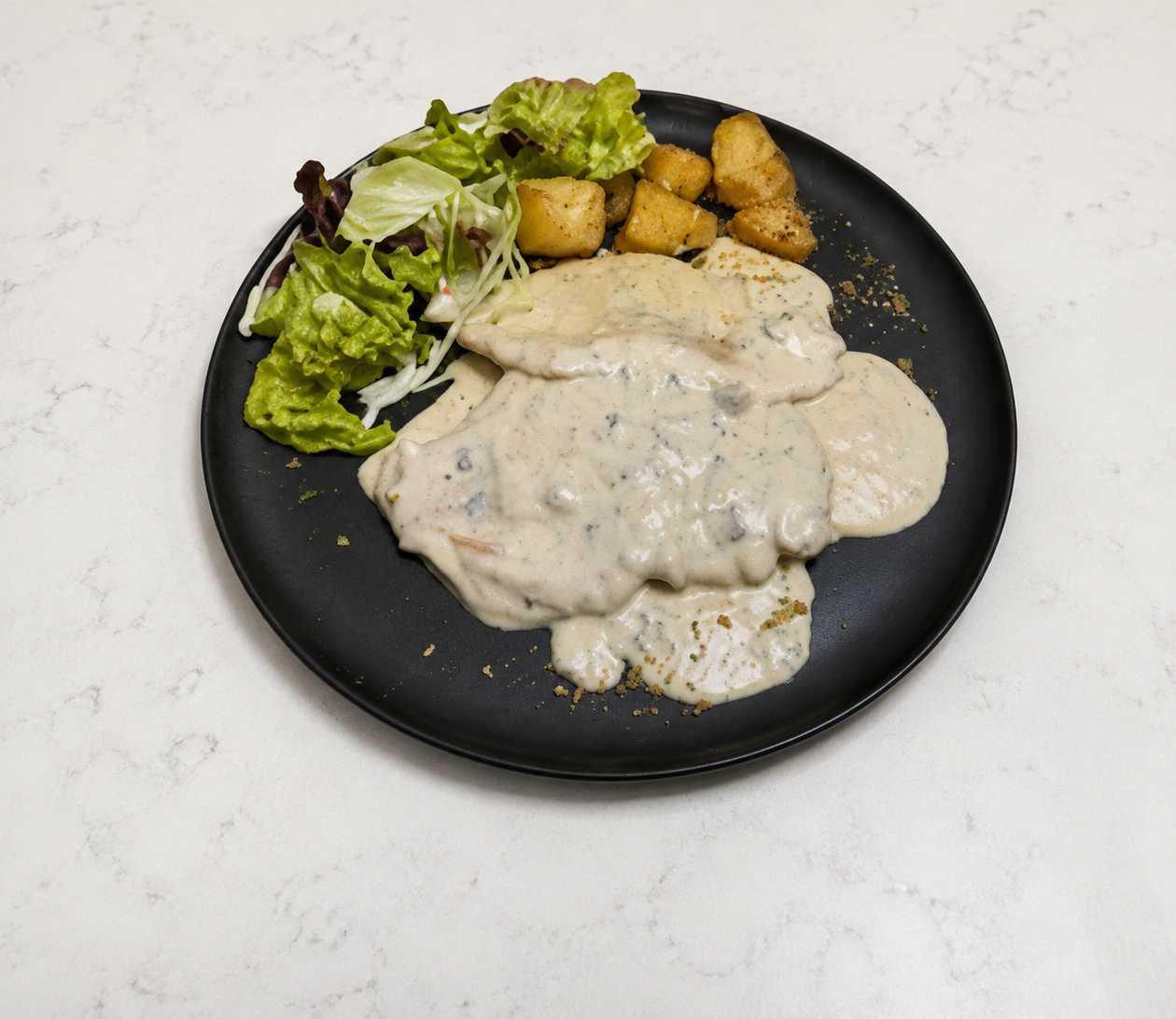 PETTO DI POLLO AI QUATRO FORMAGGI