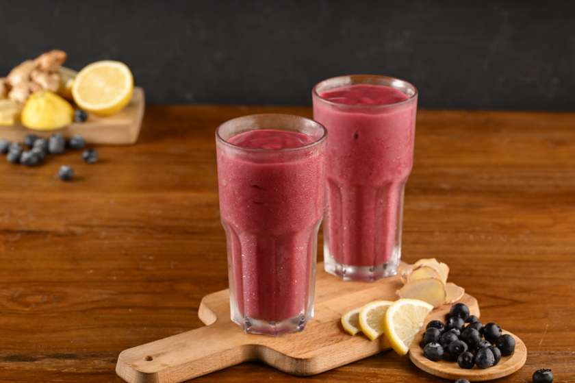 Blueberry Ginger Smoothie