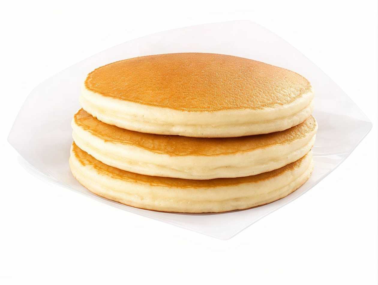 Trio pancakes simple