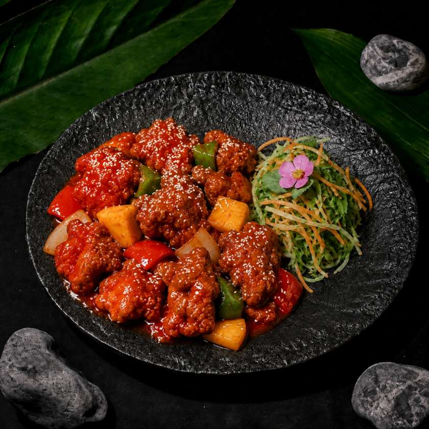 Sweet & Sour Chicken with Pineapple