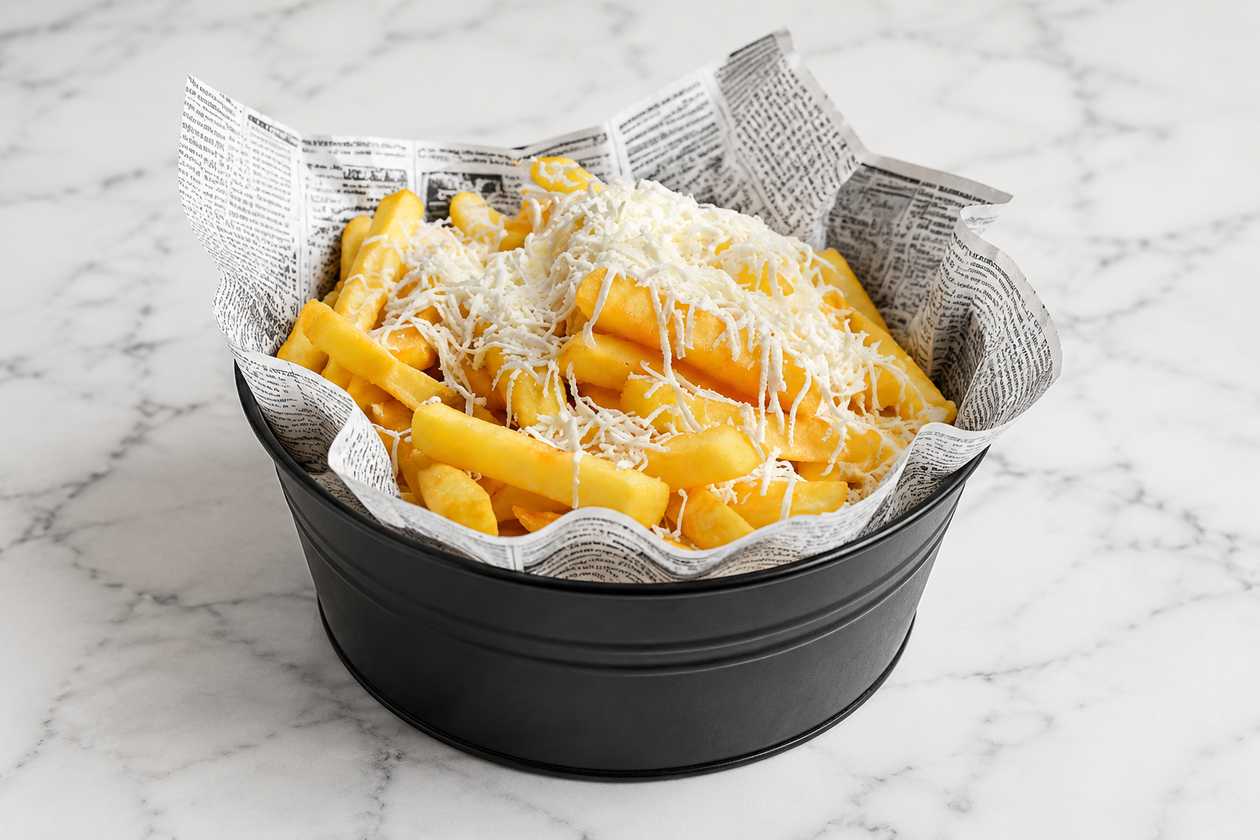 Potatoes with Grated Cheese
