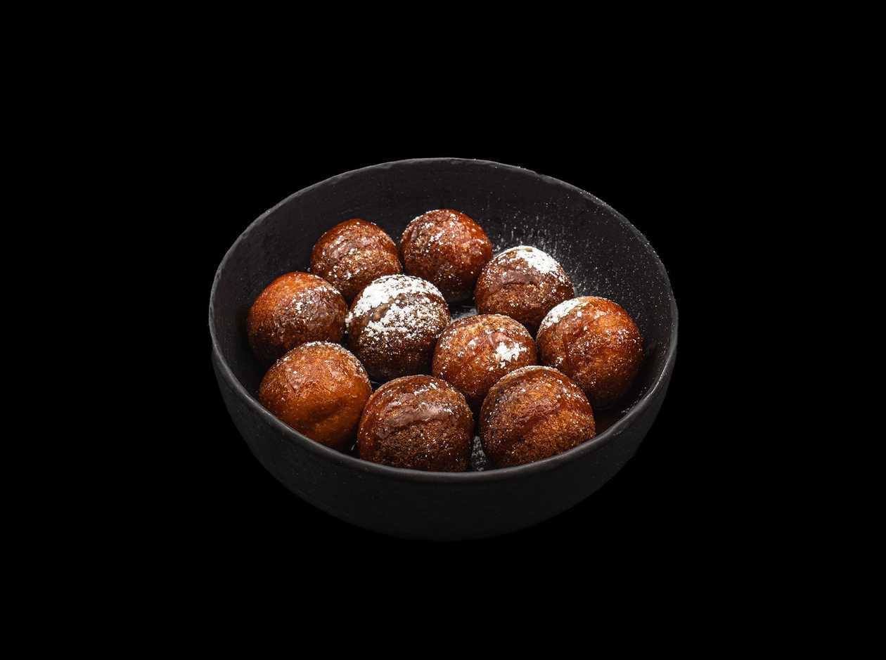 Donuts with salted caramel