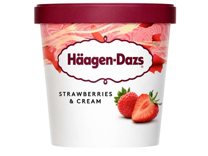 Häagen-Dazs Strawberry & Cream