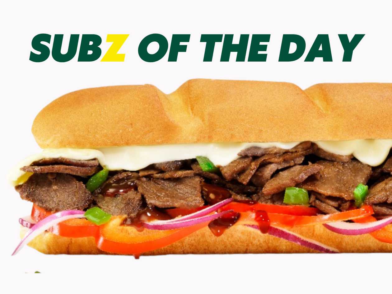 Beef Steak 6" SUBZ of the Day