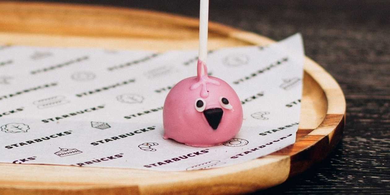 Flamingo Cake Pop