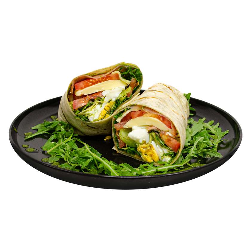 Wrap s mozzarellou a prosciutom