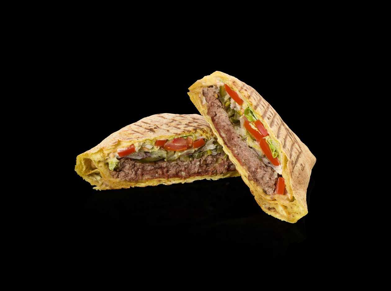 Burger in lavash