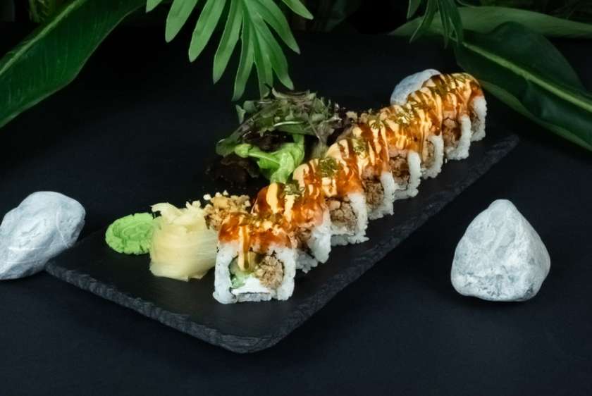 Salmon Ceviche Roll