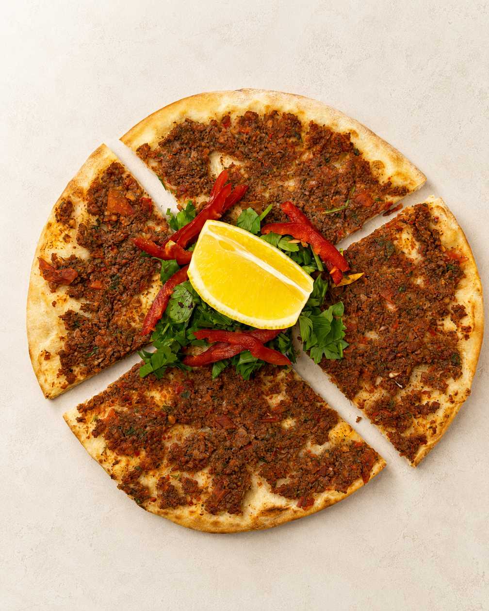 Lahmajun Bucata