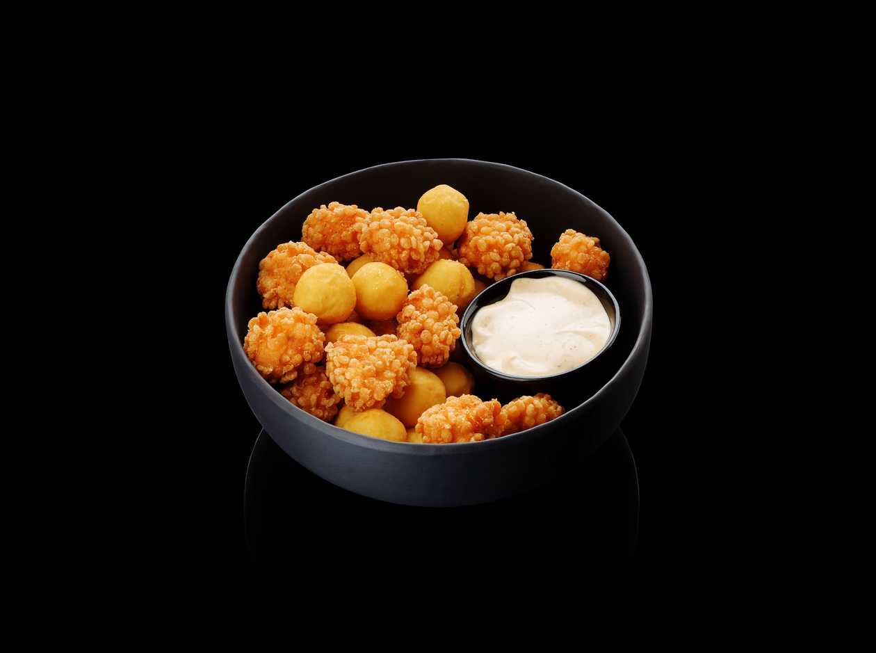 Chicken and potato balls