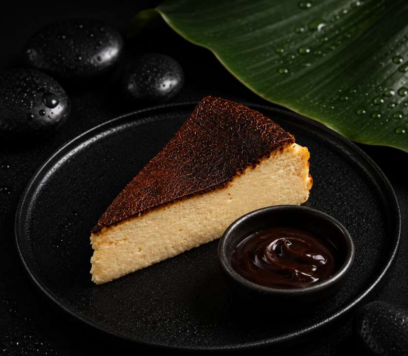 Classic Basque Cheesecake