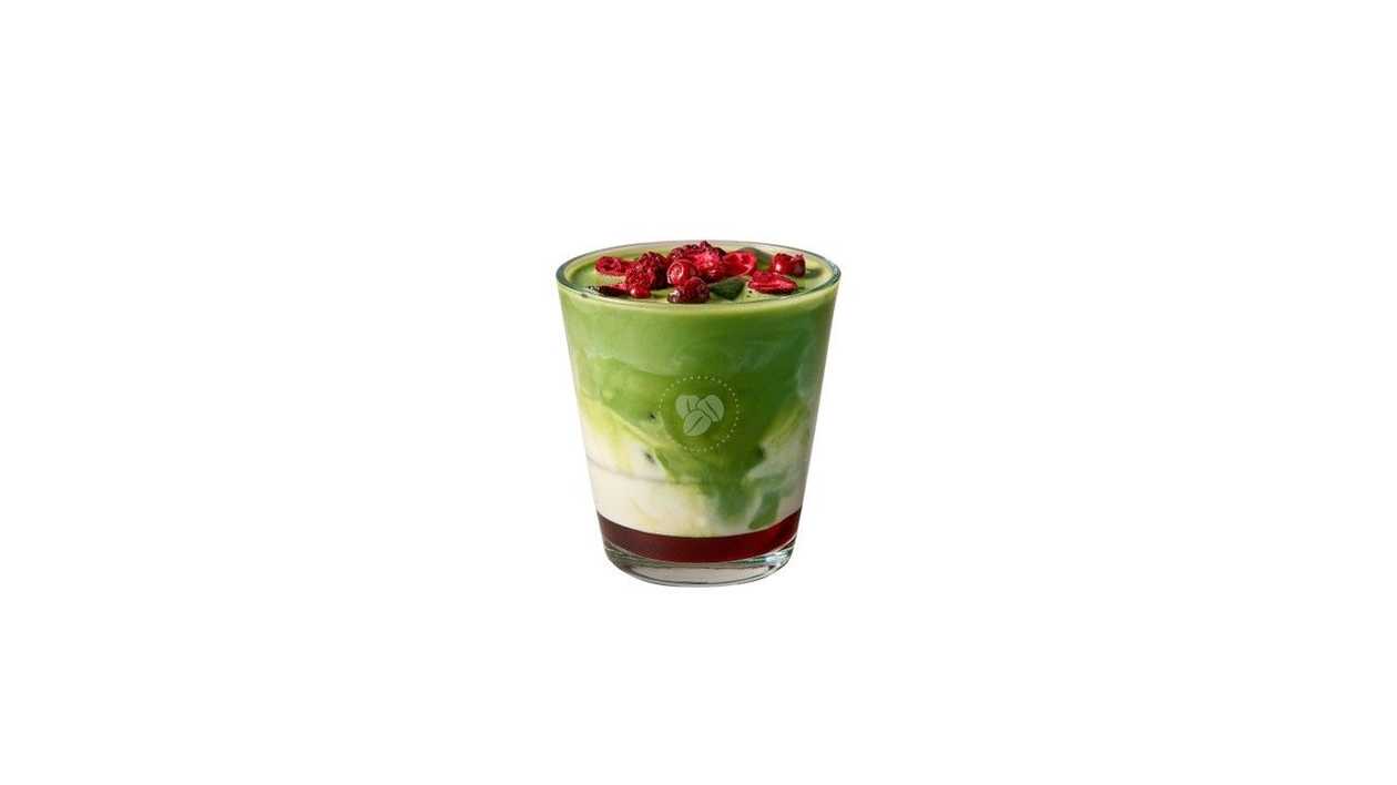 Berry Matcha Iced Latte