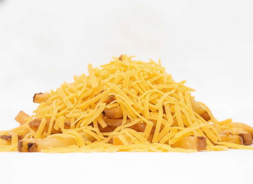 Homemade Fries with Cheddar