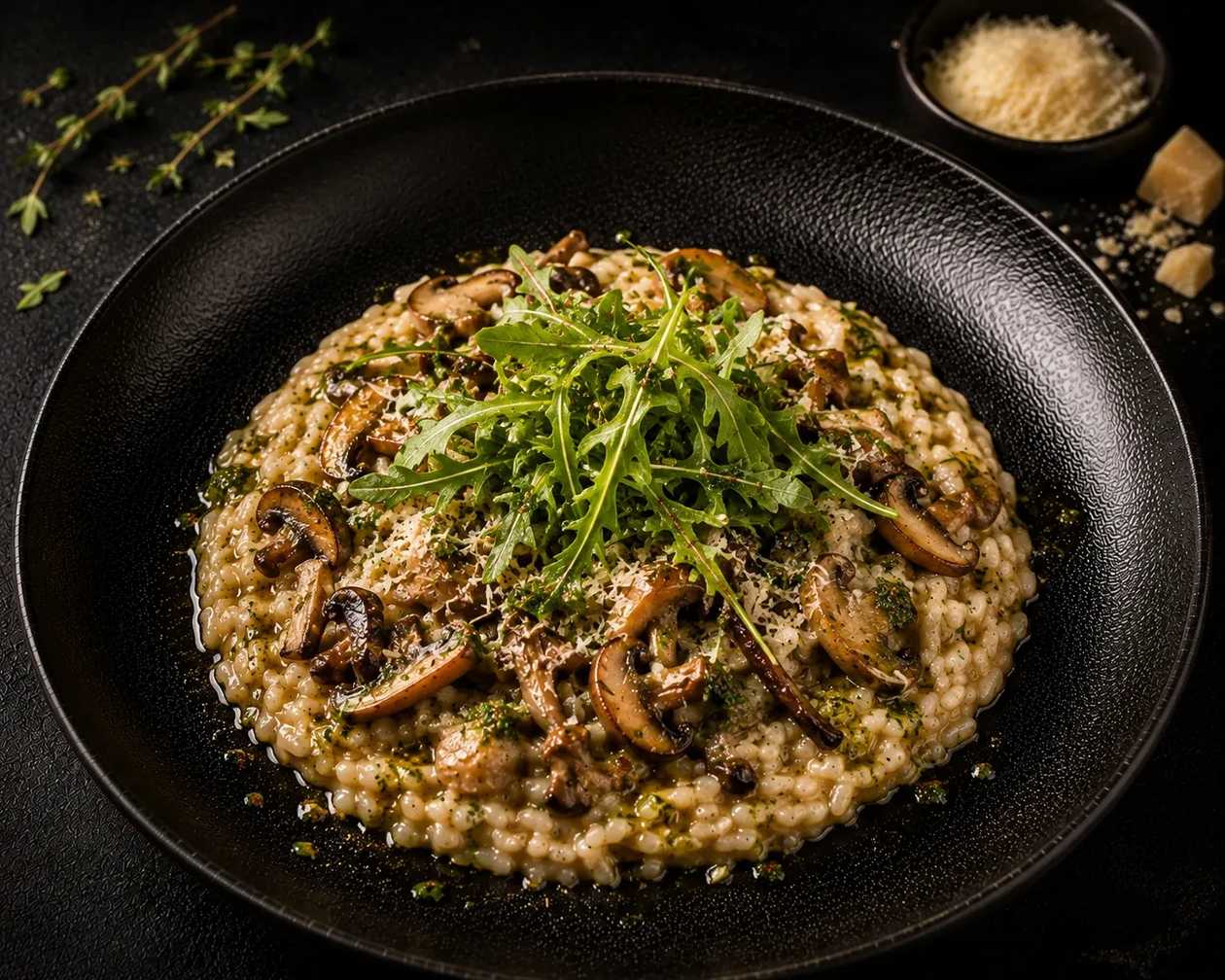 Wild Mushroom Risotto