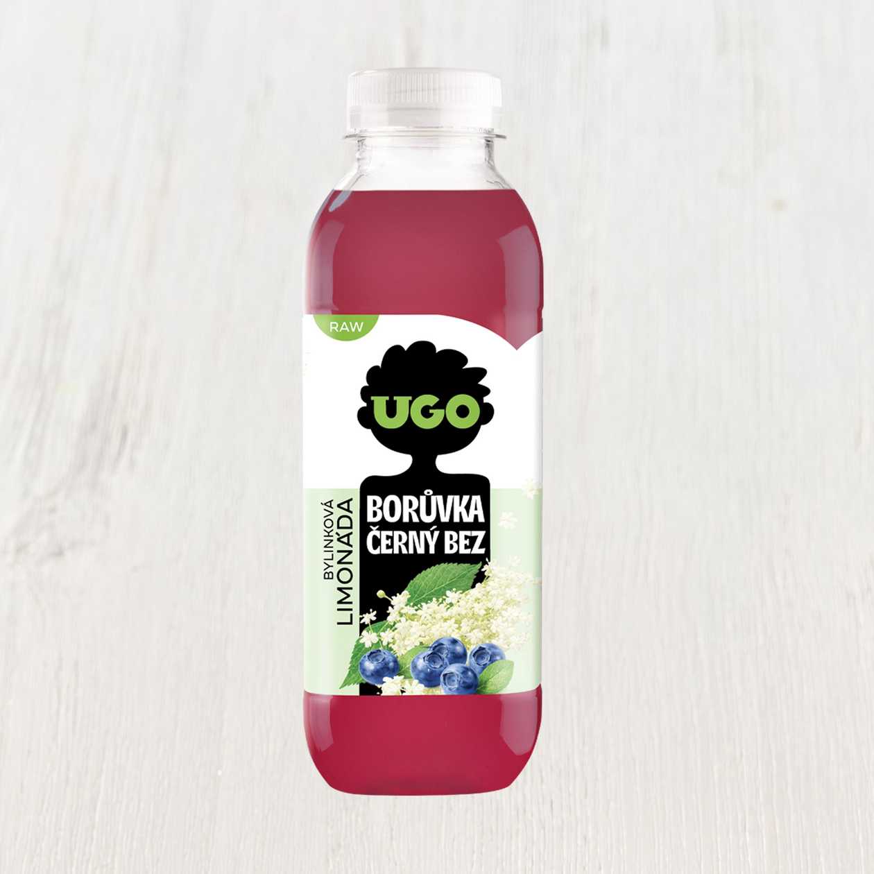 UGO Limonáda Borůvka černý bez 500 ml