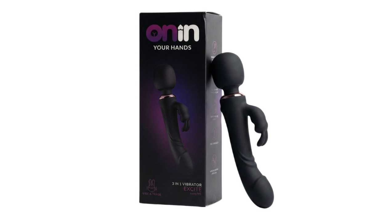 ONIN Excite 3 in 1 - rabbit vibrátor