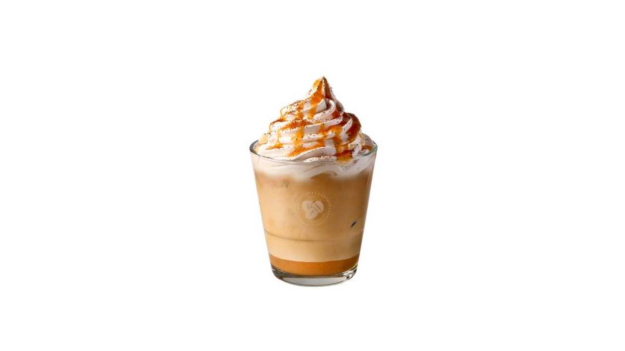 Pumpkin Iced Latte