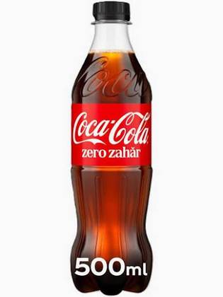 Coca Cola Zero Zahar 0.5