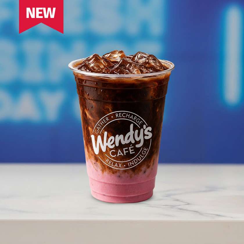 Pink Chocolate Flavored Latte