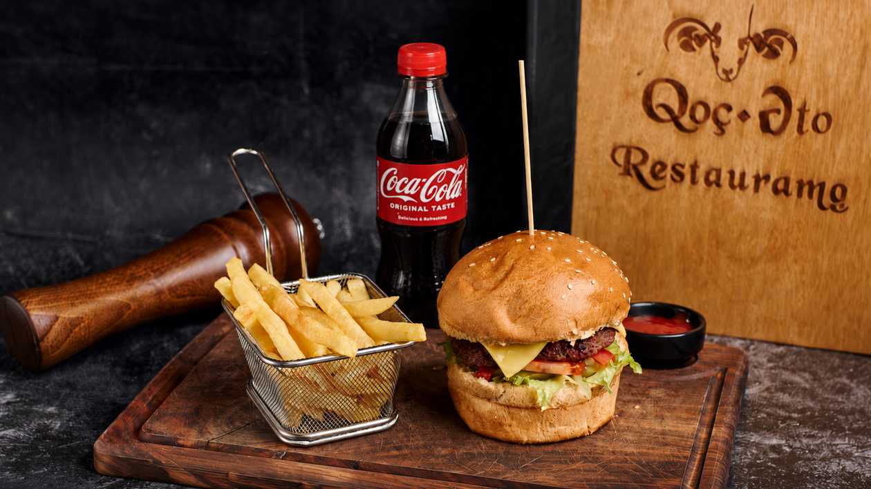Kombo burger menyu