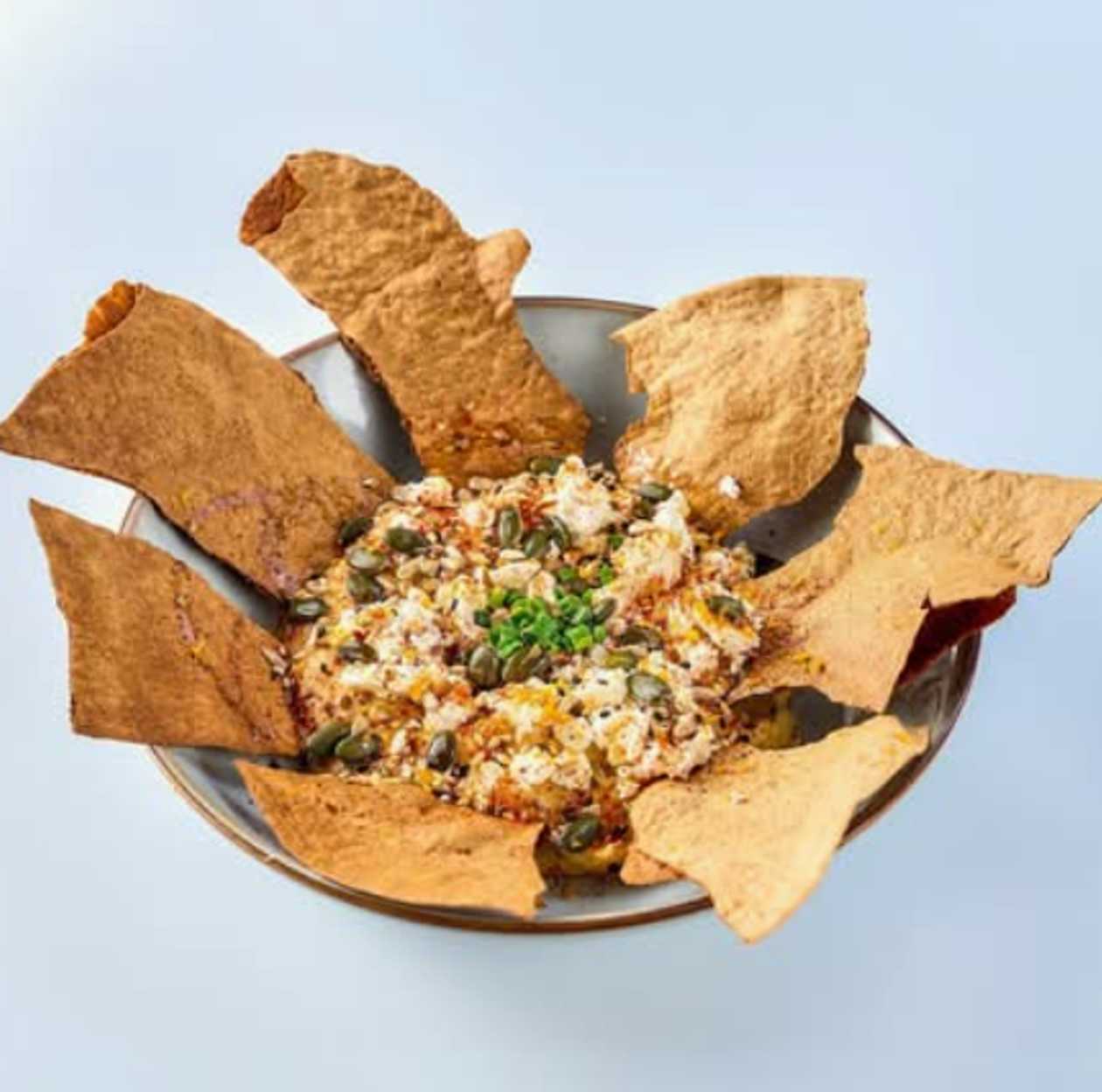 Hummus with Tortillas