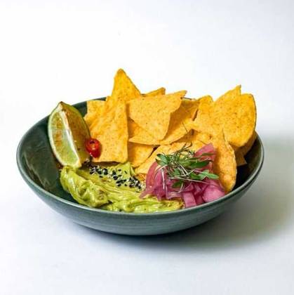 Guacamole e Totopos