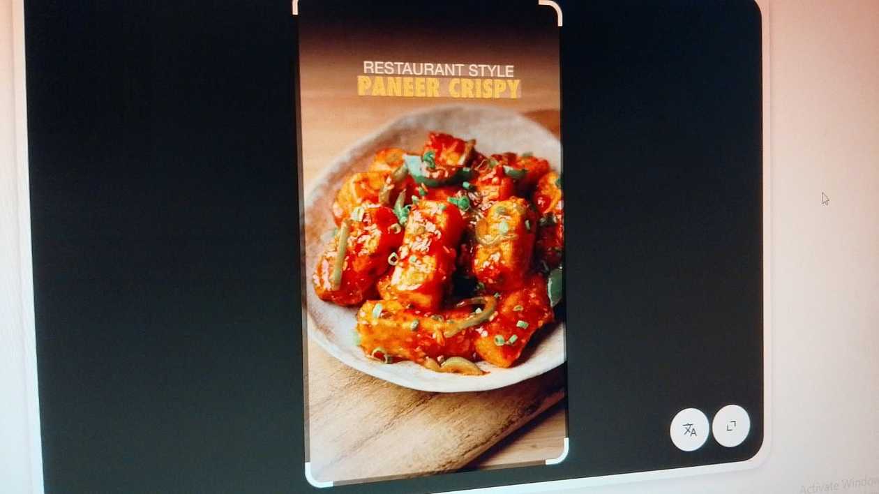 Crackling Paneer (6pcs)