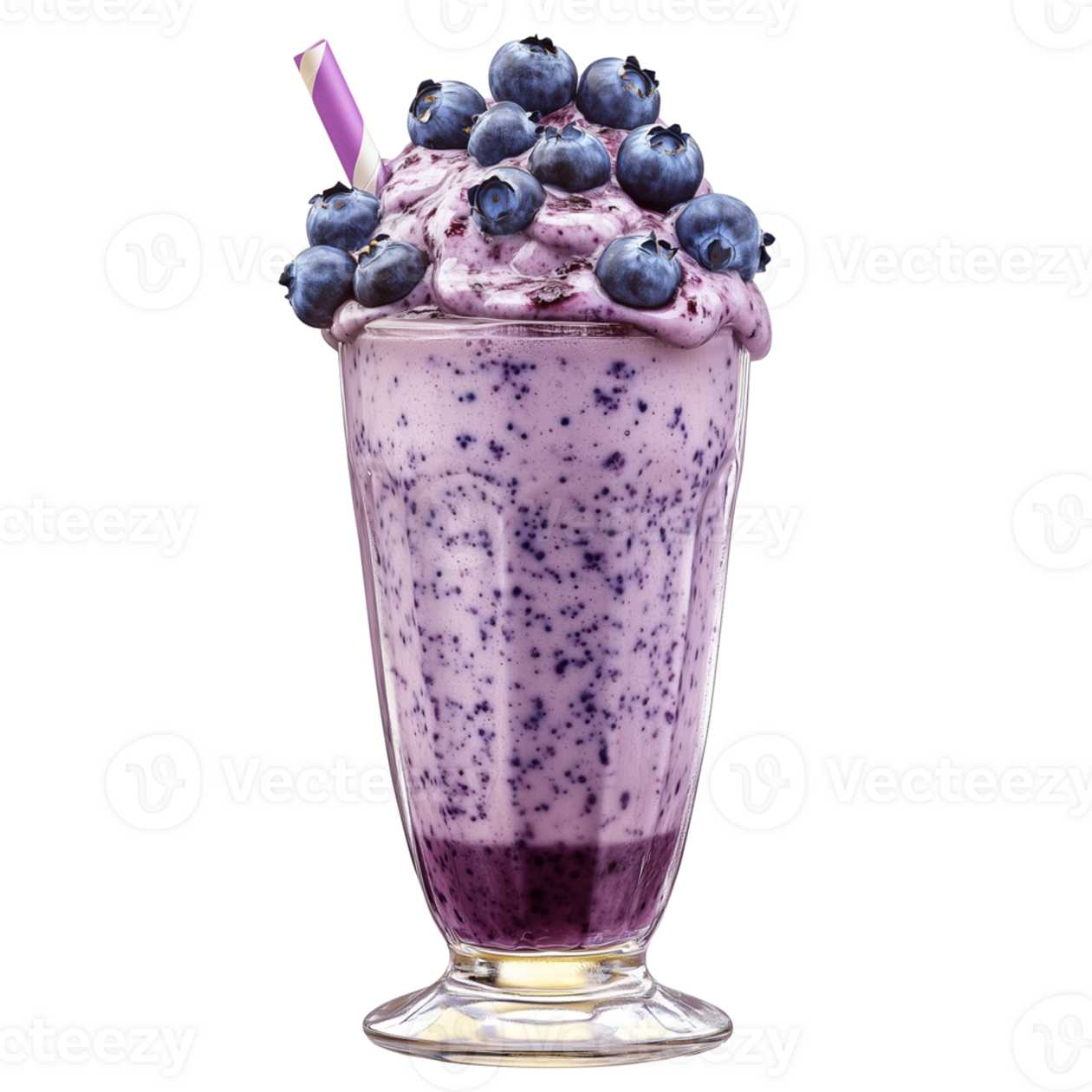 Blueberry Milkshake