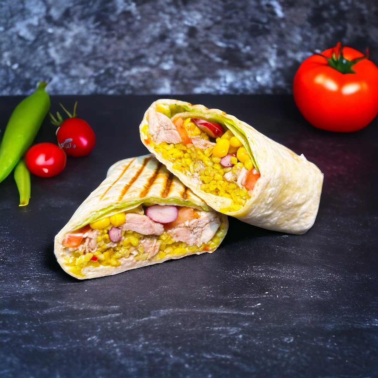 The OG Chicken & Bulgur Burrito