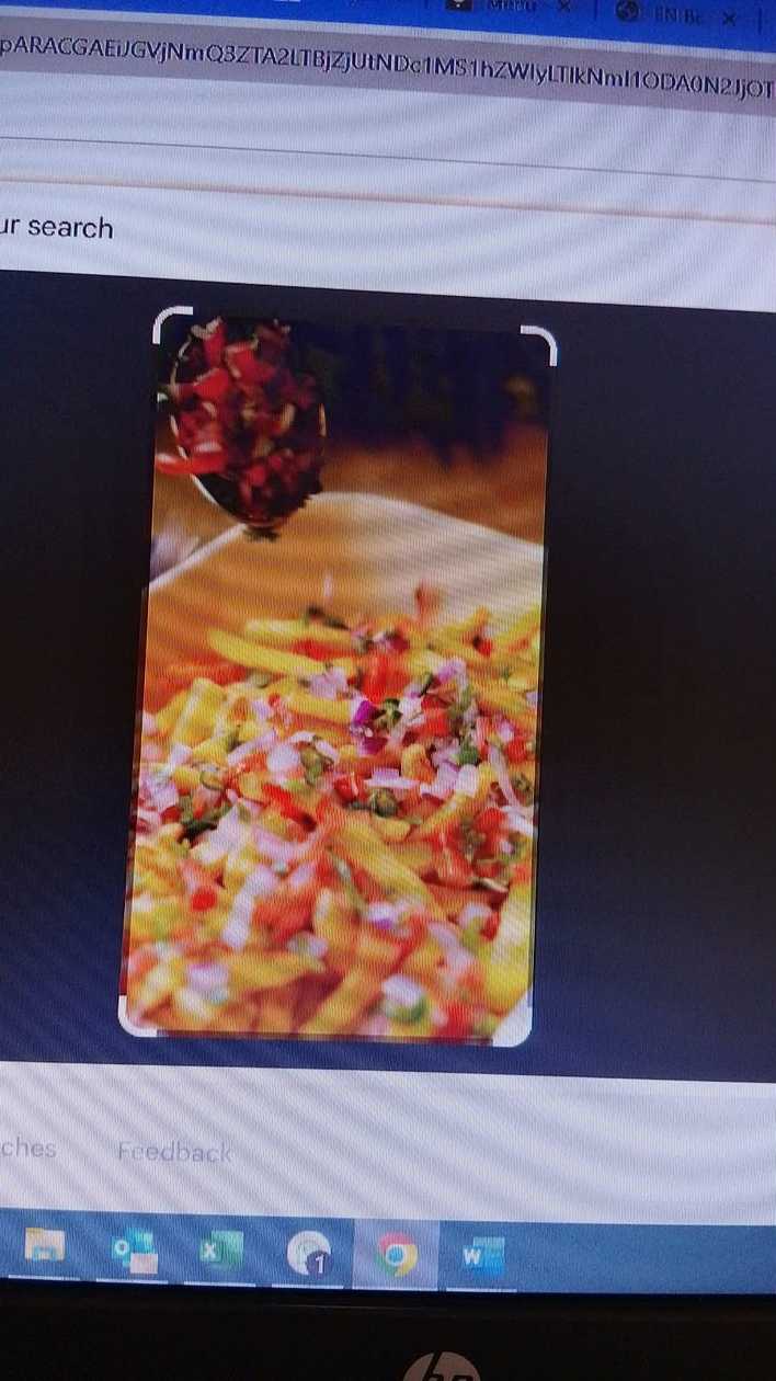 Chips With Kachumbari