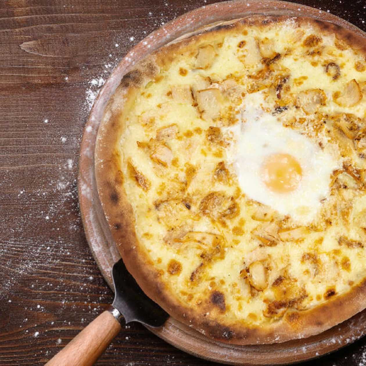 Pizza Carbonara