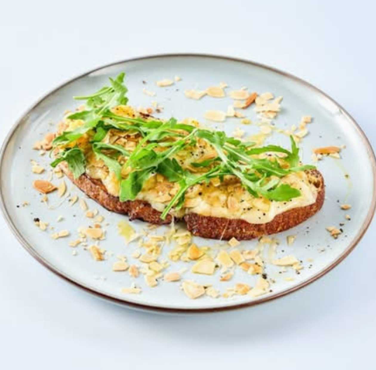 Buttery Cheese and Honey Toast