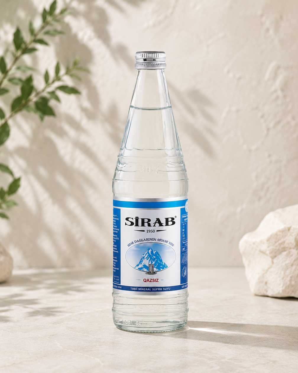 Qazsız su 0,500 ml