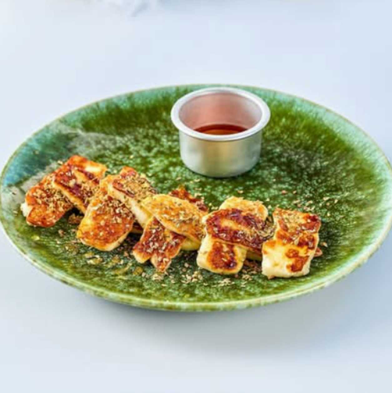 Grilled Halloumi with Chilli