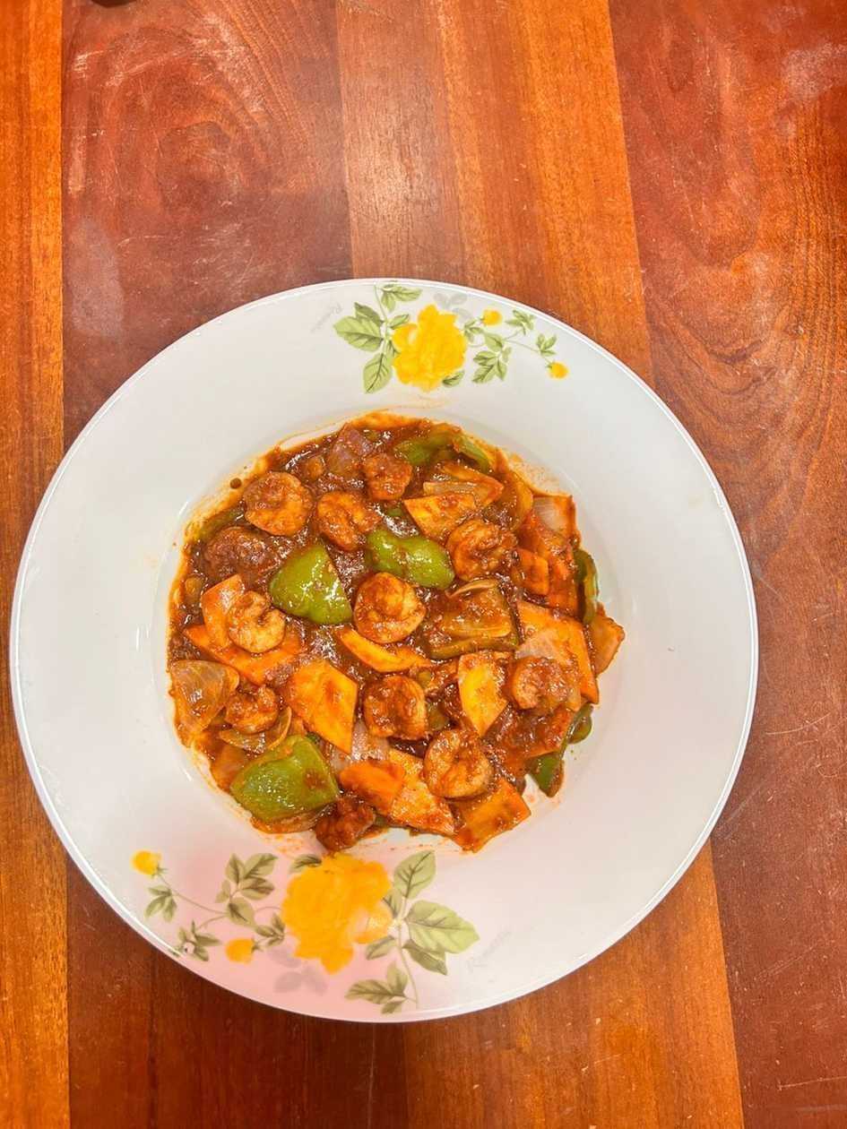 Szechuan Prawns