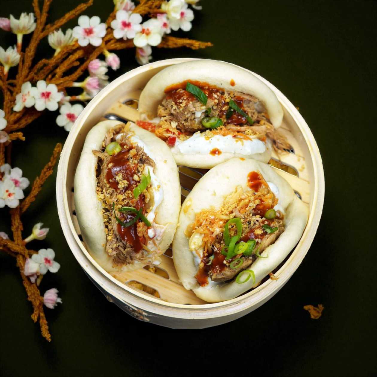 GOCHUJANG Pulled  Pork Bao(PICANT🌶️🌶️🔥)